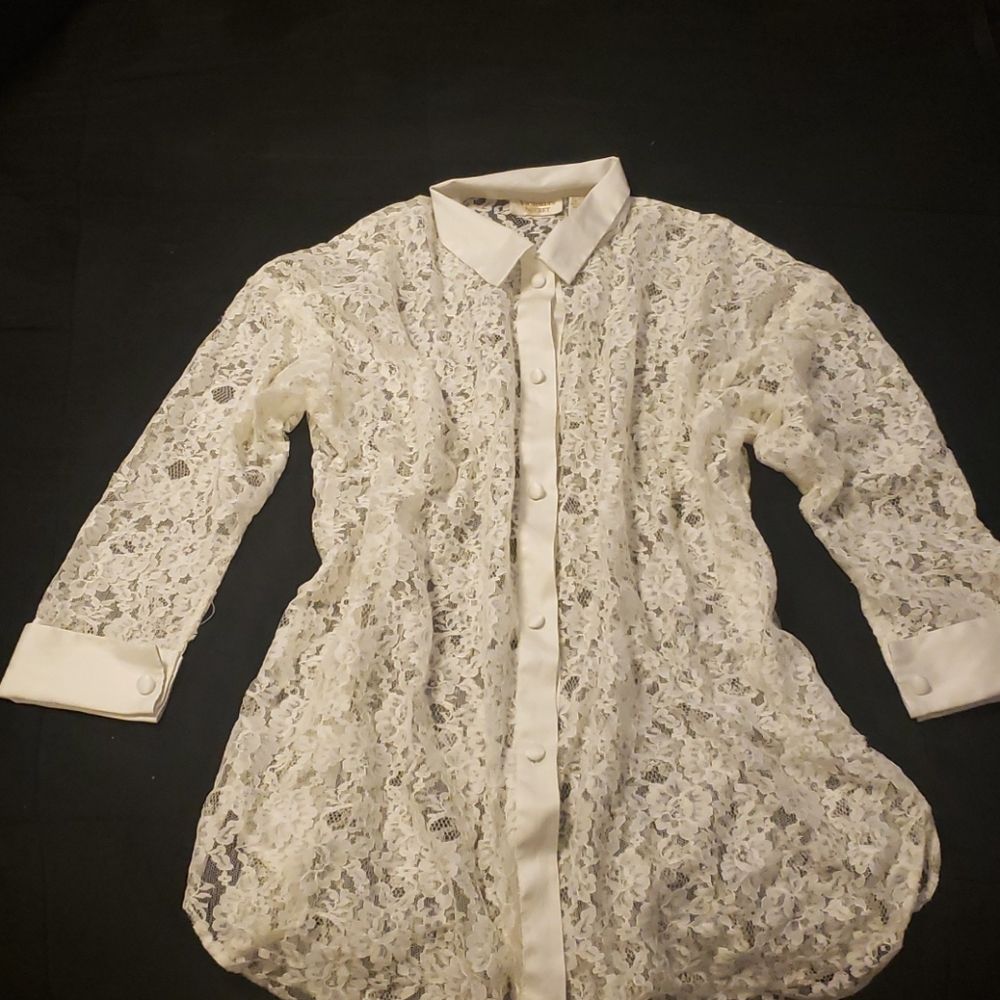 Lace cover up